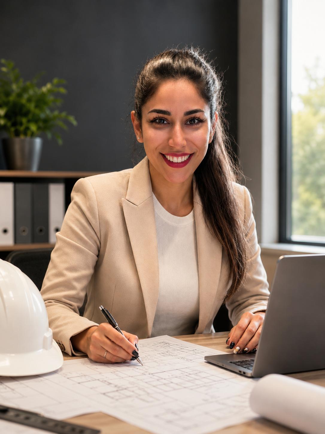 Sonia Ghanbari, Bauingenieurin